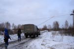 За леской идет капроновый фал.